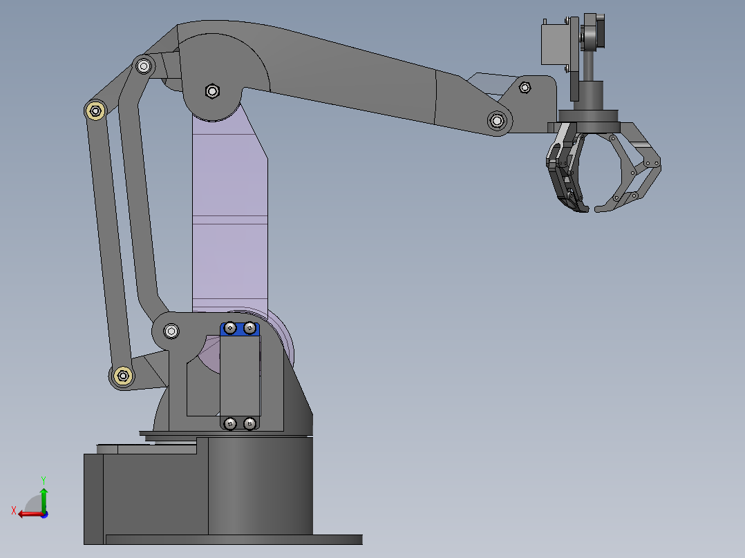 三自由度机械臂1425278===180后视图