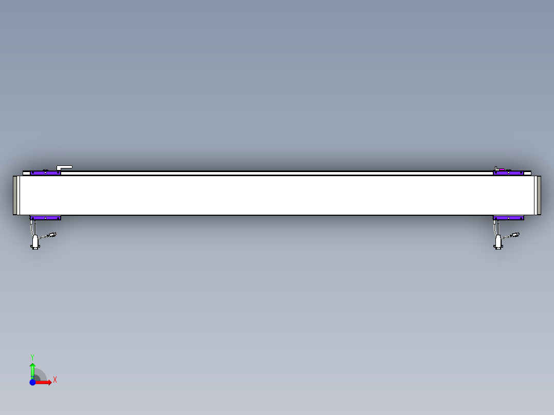 威洛博VL系列3d模型模组2VL14S1Y-S1500前视图