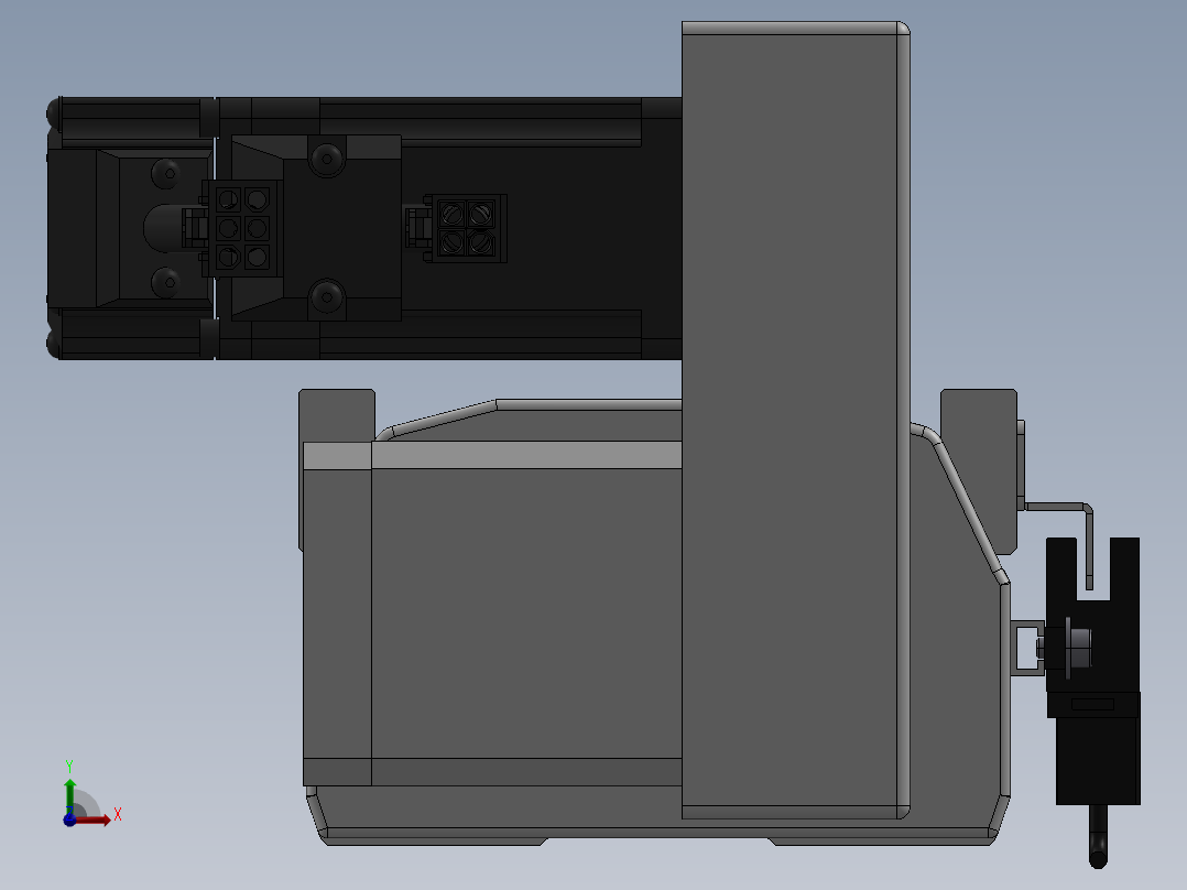 精密模组MT100-L78-1500-RU-M10-C4前视图