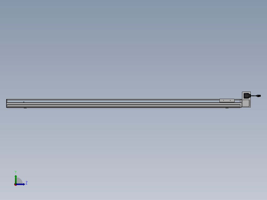 精密模组MT100-L78-1500-RU-M10-C4左视图