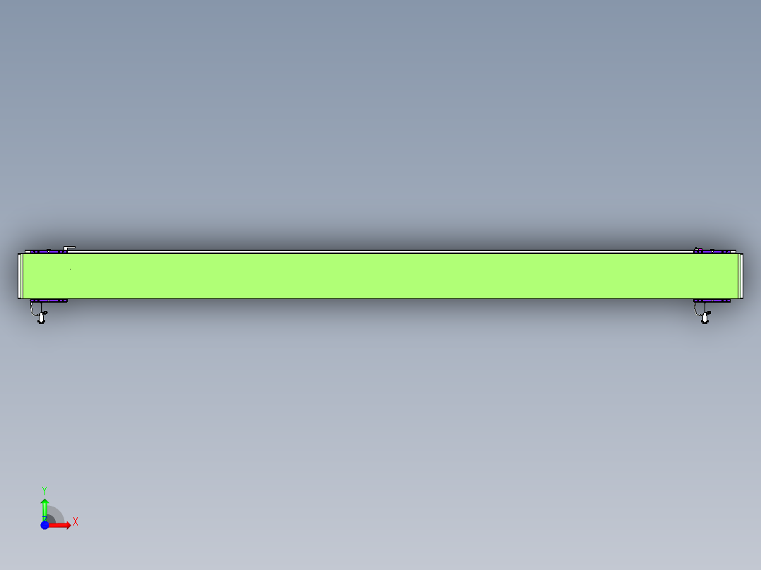 威洛博VL系列3d模型模组2VL22H2Y-S3050前视图