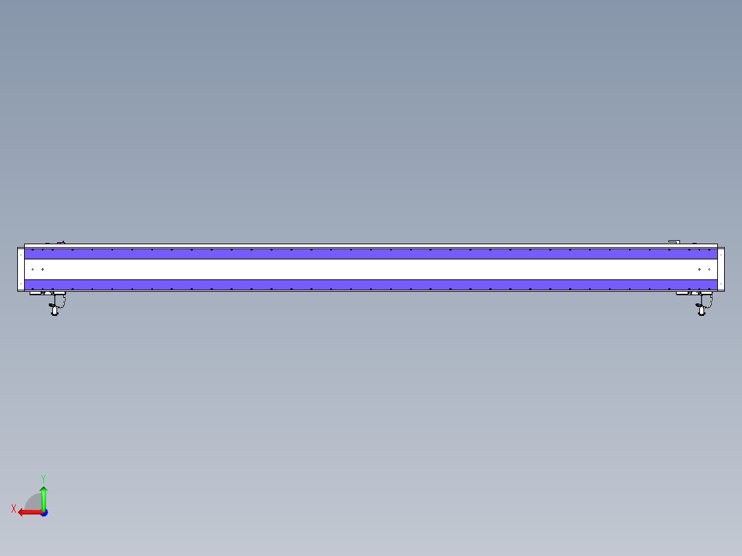 威洛博VL系列3d模型模组2VL22H2Y-S3050后视图