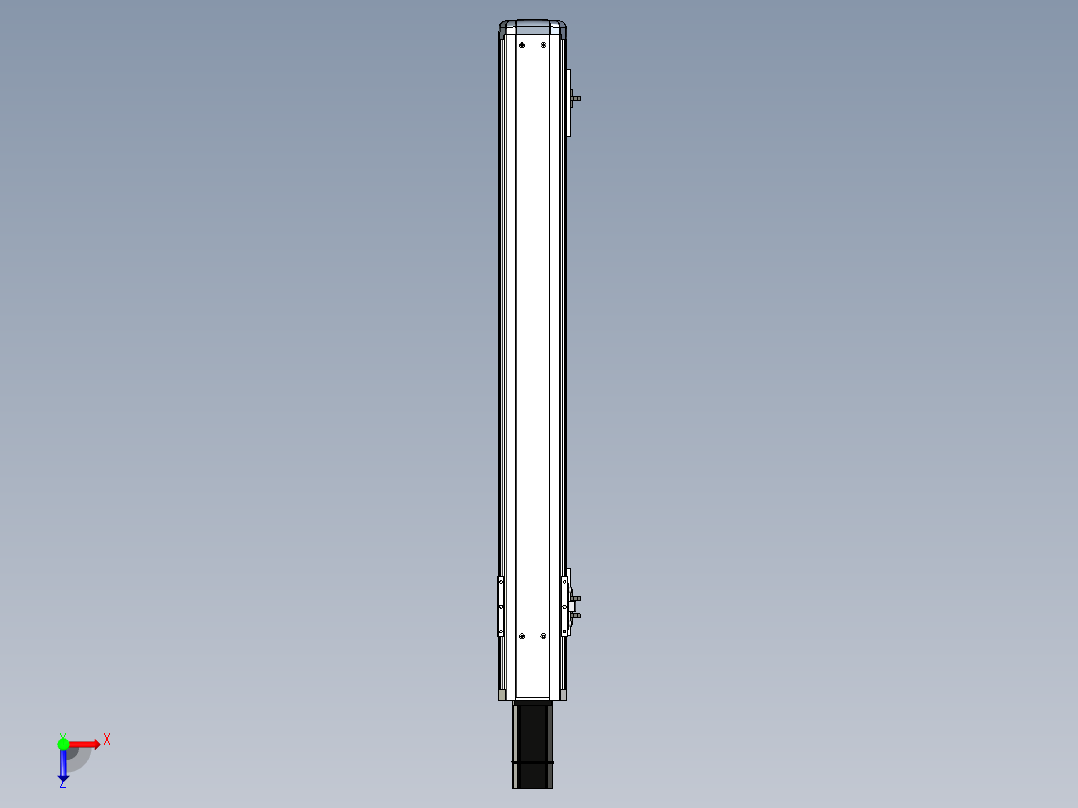 Toyo东佑达直线模组-ETH12-750-BC-200W+煞車俯视图