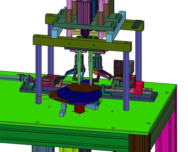 落地转盘式超声波口罩点焊机