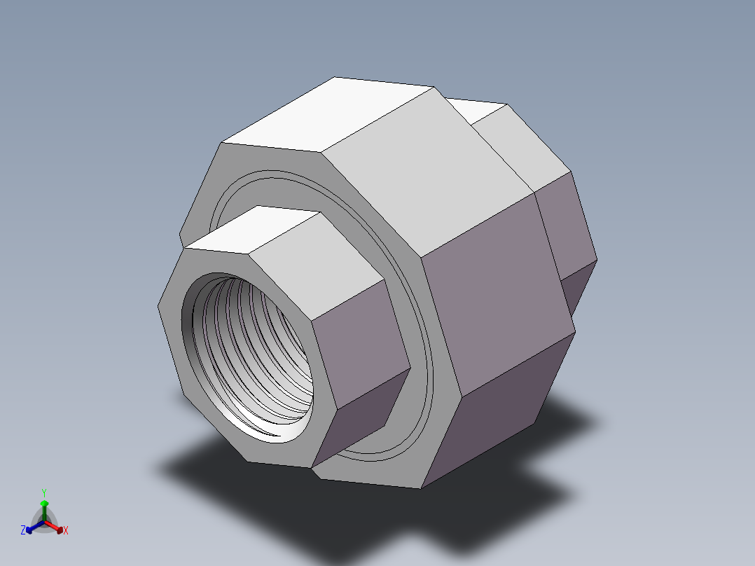活接-等径内丝直通 DN10
