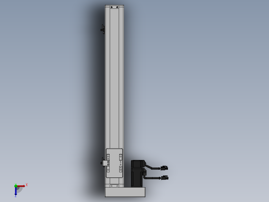 精密模组MY60-T10-450L-BL-P10B-C4-C俯视图
