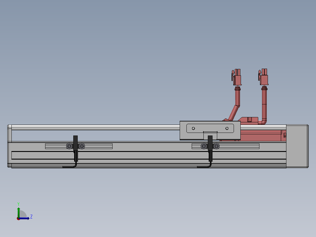 精密模组MY120-T10-200L-BL-P20B-C4-C左视图