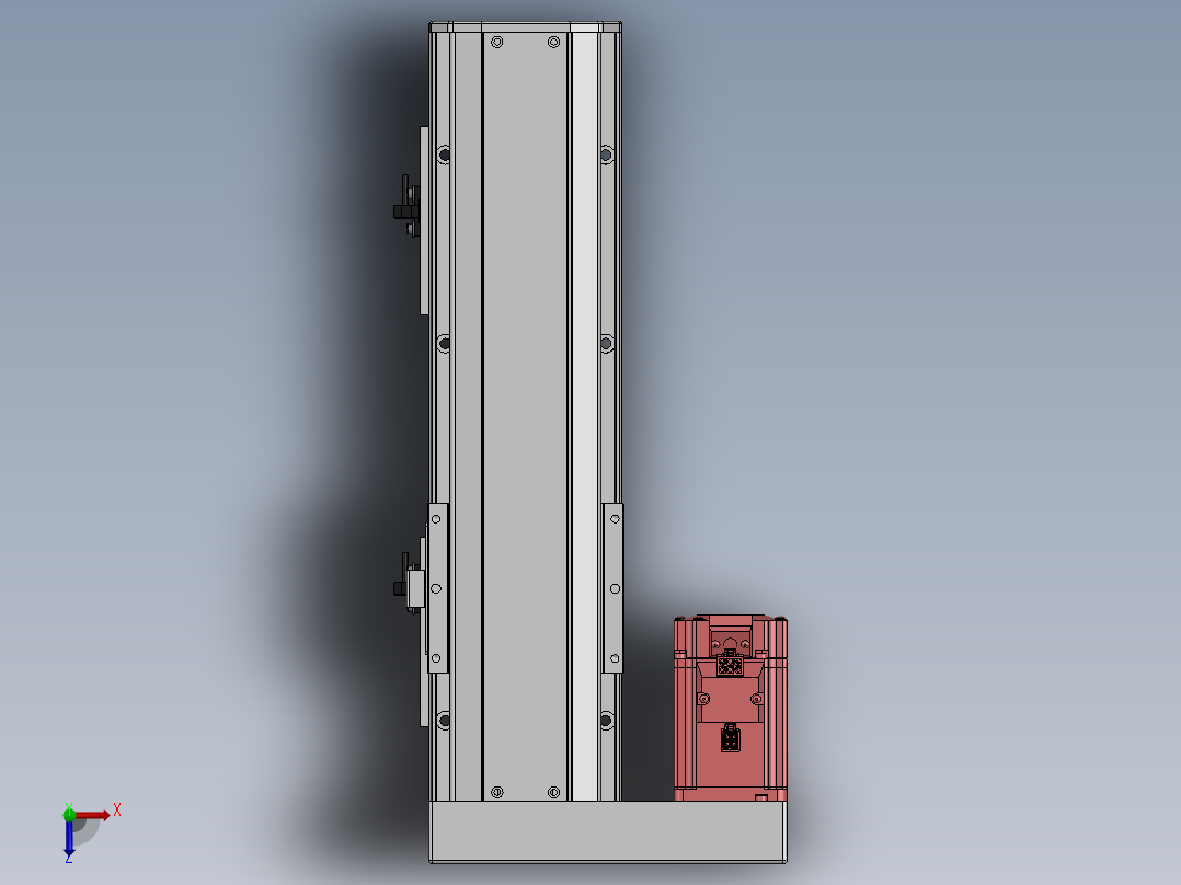 精密模组MY120-T10-200L-BL-P20B-C4-C俯视图