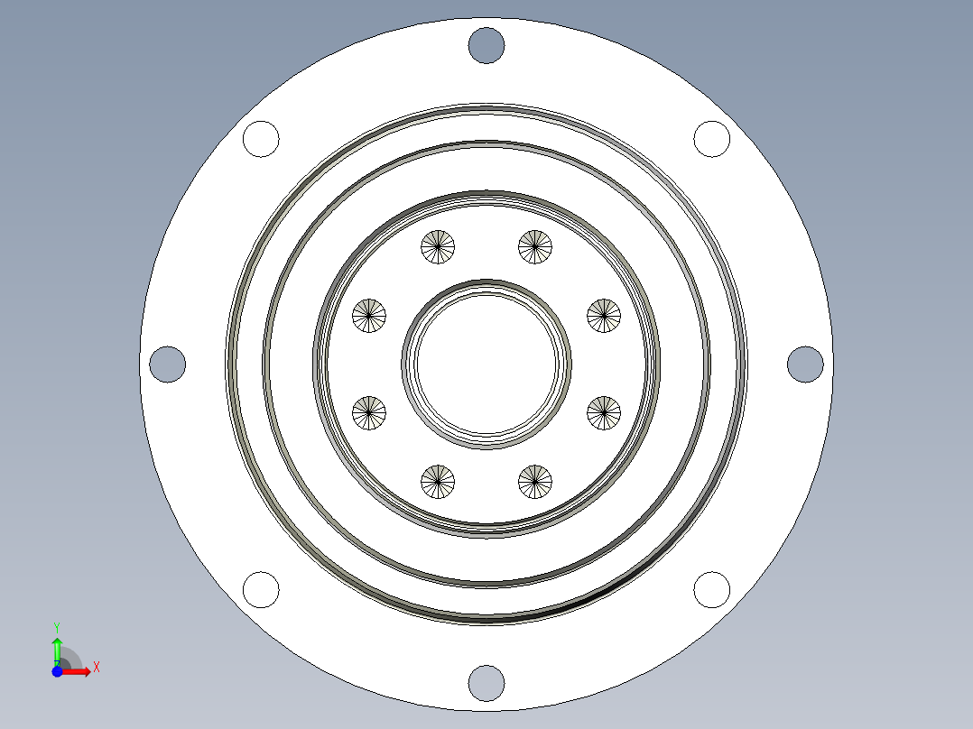 多摩川行星减速机TD-064-L2-14BK14前视图