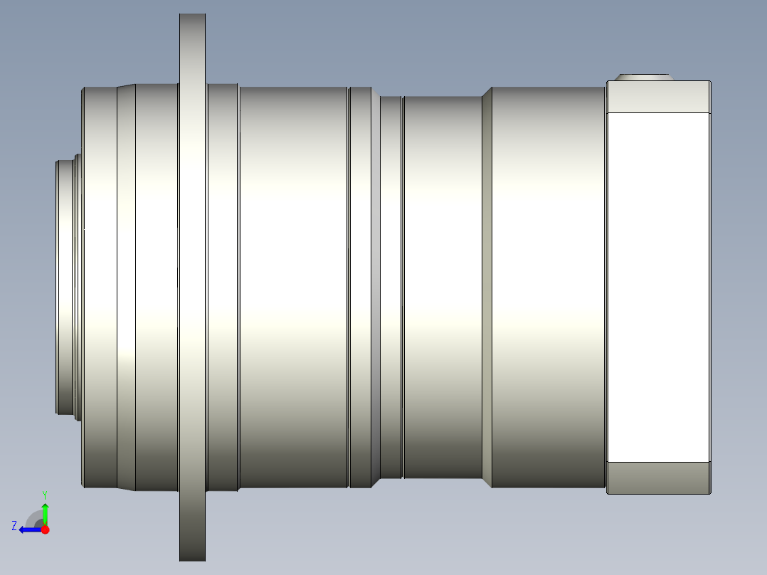 多摩川行星减速机TD-064-L2-14BK14右视图