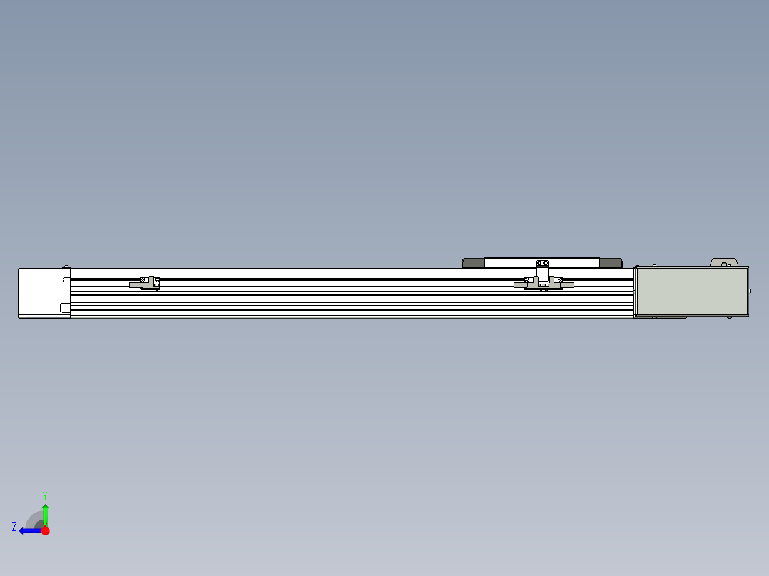 同步带滑台-欧规BC6H-L60-S500-R-ZP40-D3右视图