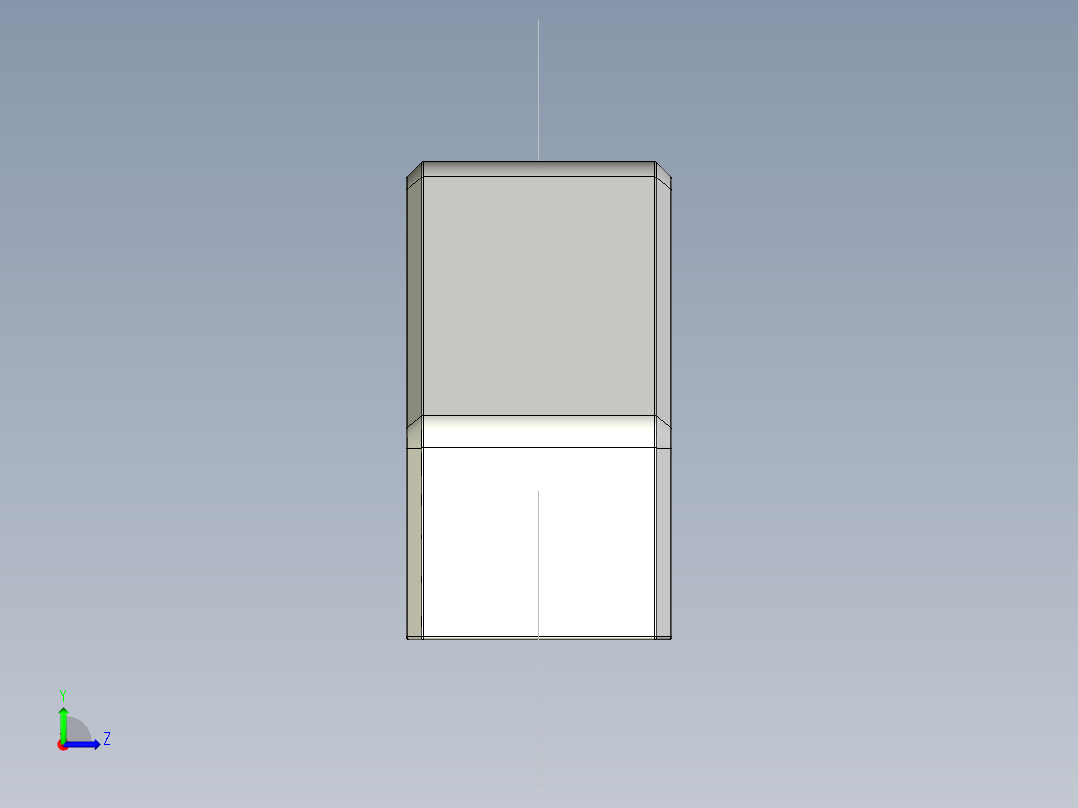 取手(鋁合金)AG-3D多系列多零件图纸模型左视图
