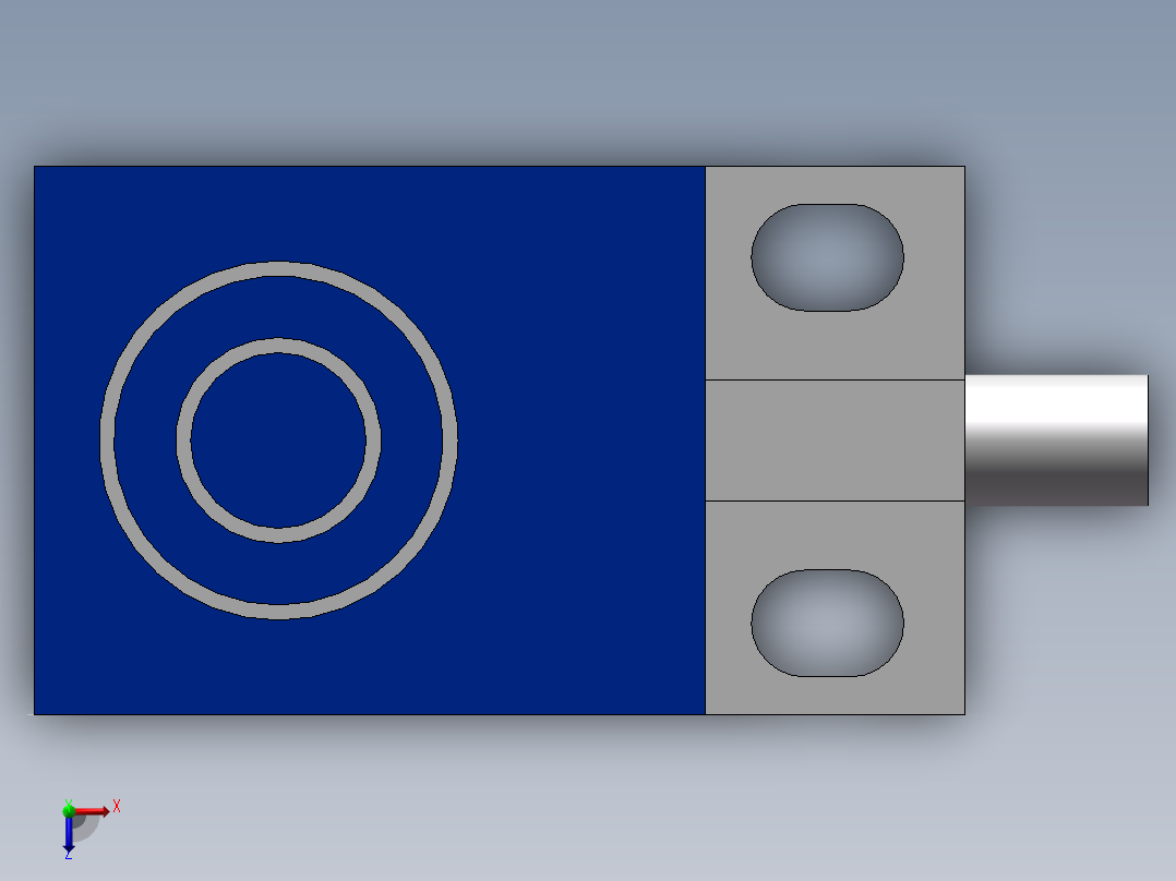 接近开关俯视图