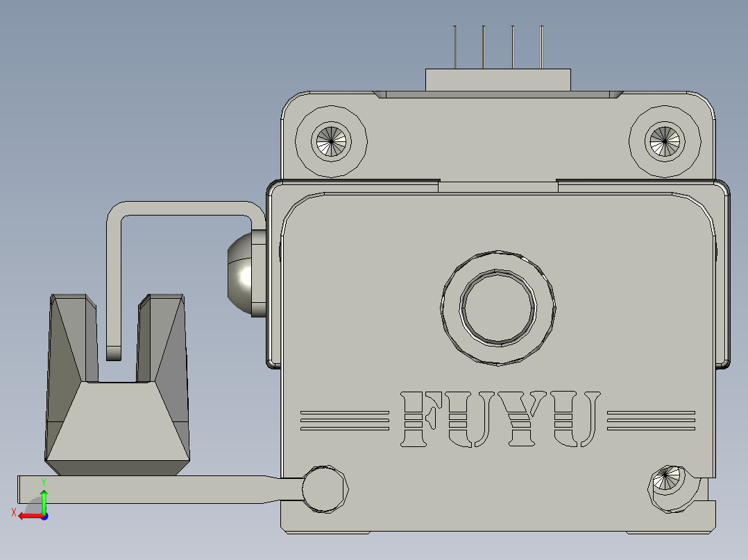 模组FSK30J-E300-BC-B28后视图