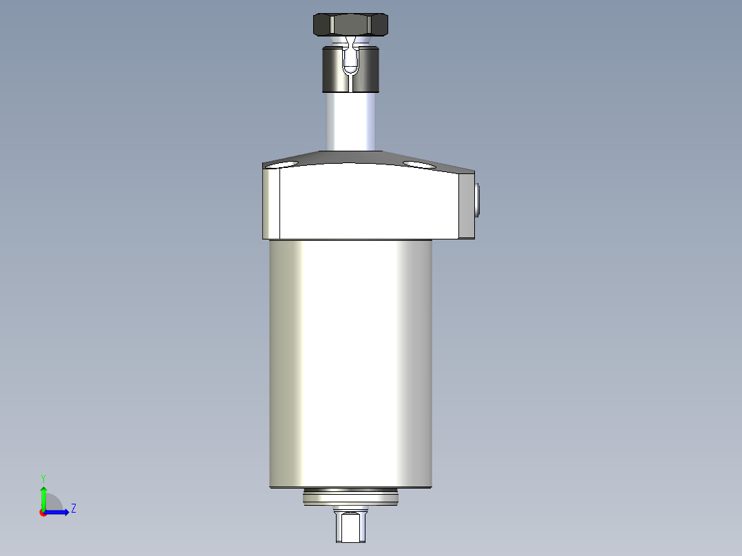 KOSMEKWHE1000-2GLD多系列多零件图纸模型左视图