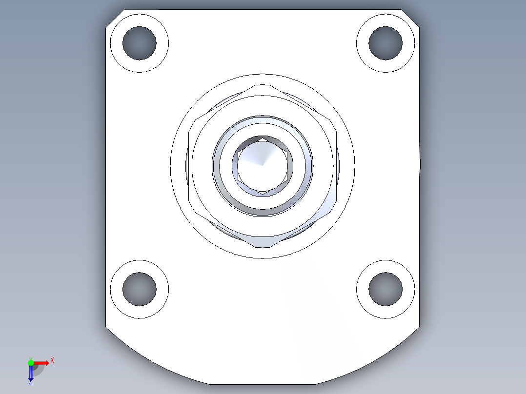 KOSMEKLT0480-GR-Y60多系列多零件图纸模型多系列多零件图纸模型俯视图