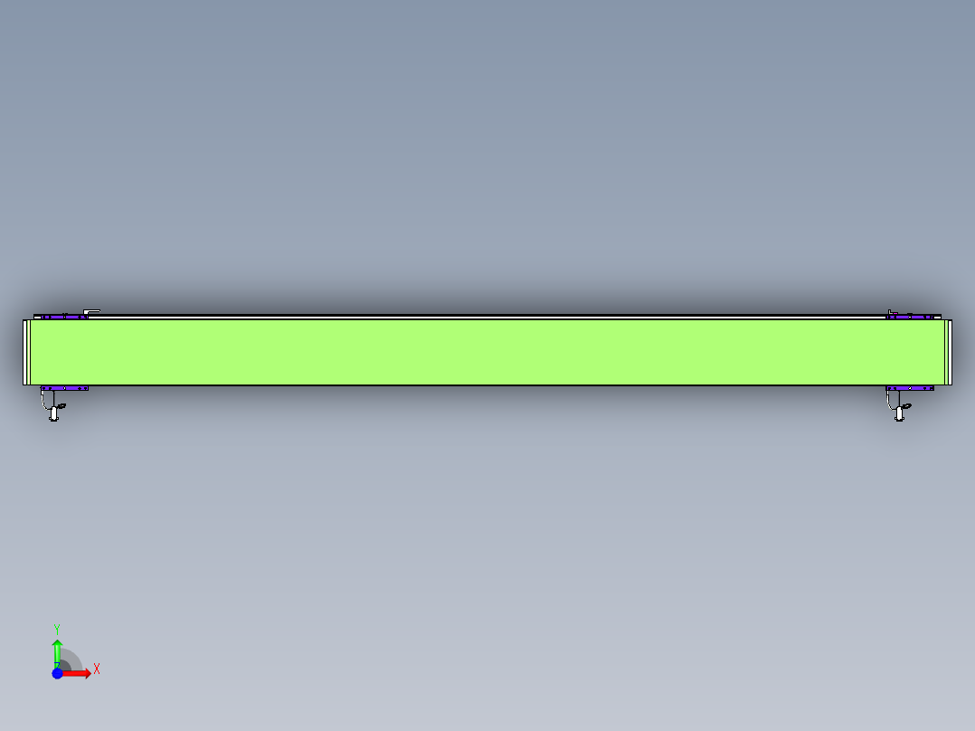 威洛博VL系列直线电机模组-2VL22H2-S2650前视图