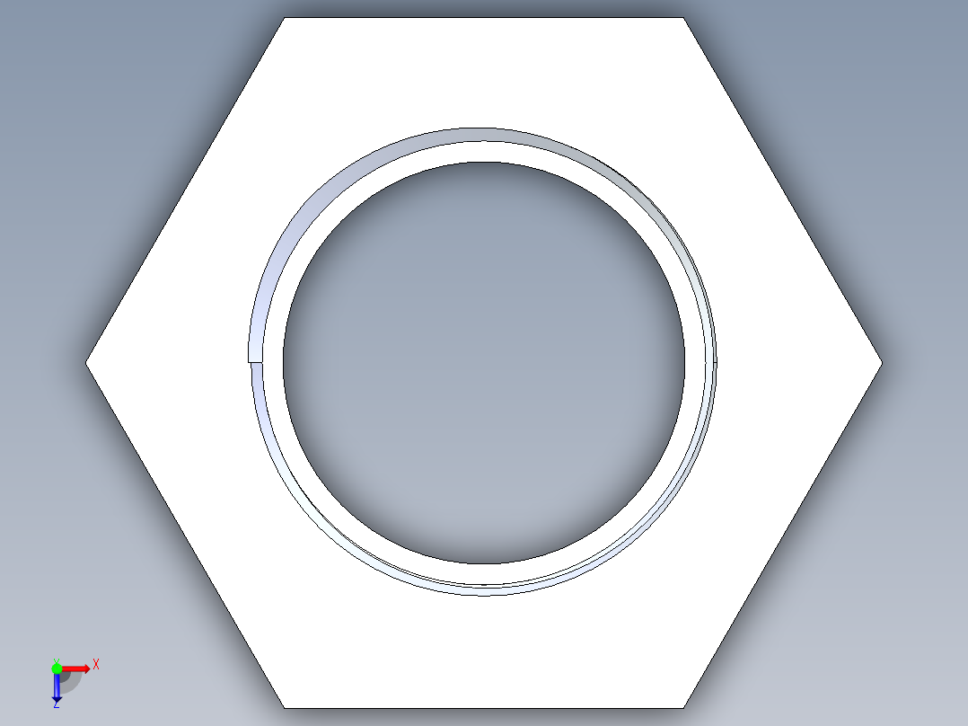 CPVC管件18-Sch80_ReducerBushing_MPTxFPT_9839-168_1.25in x 1in俯视图