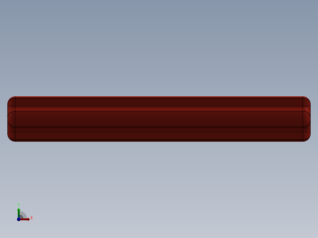 乐高机械组车桥-3705 Red Technic Axle 4前视图