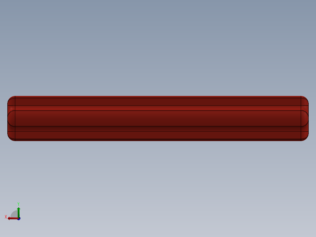 乐高机械组车桥-3705 Red Technic Axle 4后视图