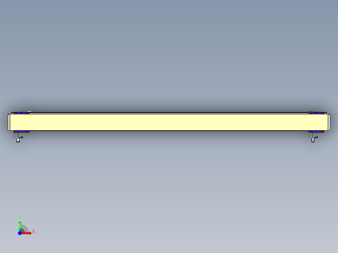 威洛博VL系列直线电机模组-2VL17E2-S2850前视图