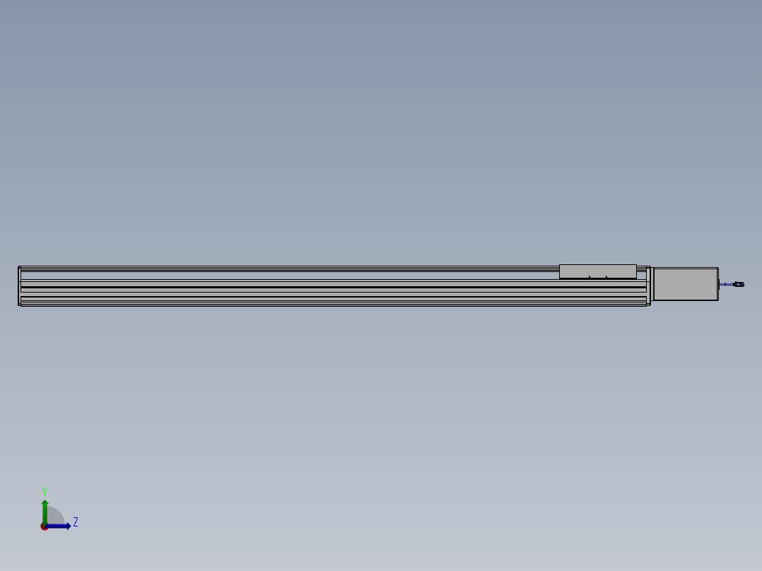 精密模组MT220-L150-1500-L-M75-C4左视图