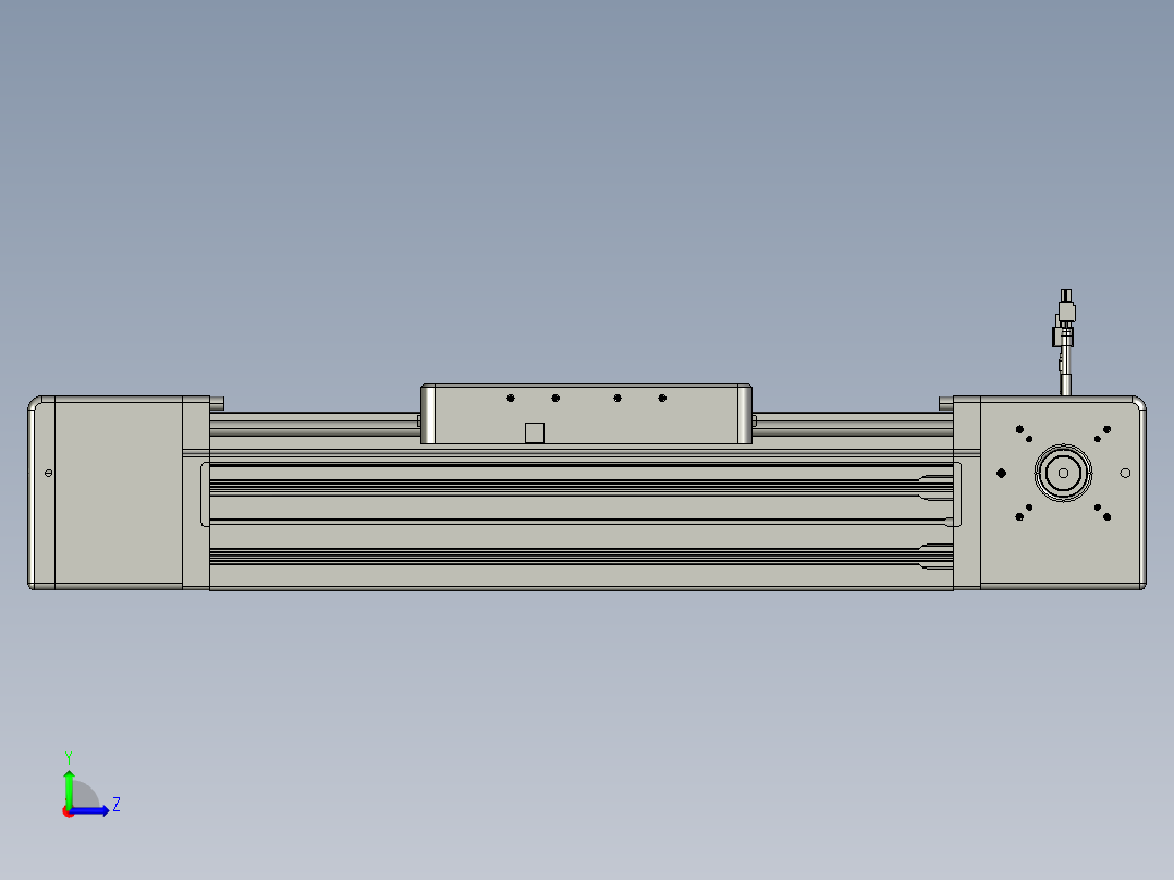 威洛博直线电机模组EB20-L224-S250-L-ZP75-MS3-5K左视图