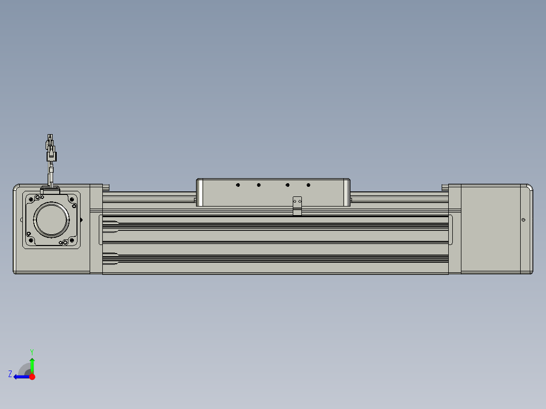 威洛博直线电机模组EB20-L224-S250-L-ZP75-MS3-5K右视图