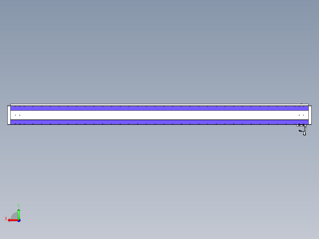 威洛博VL系列3d模型模组VL22H1Y-S3250后视图