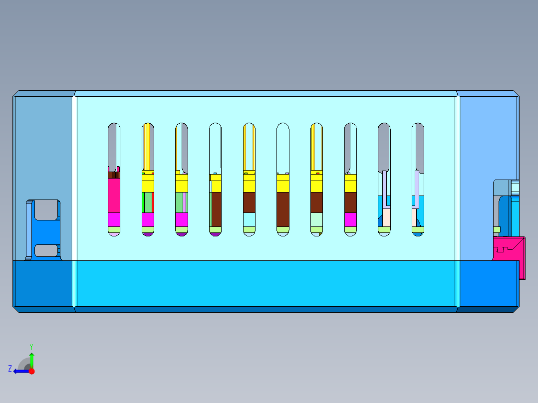 mega2560的微控制器板右视图