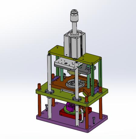 油泵法兰插头传感器组装sw18可编辑
