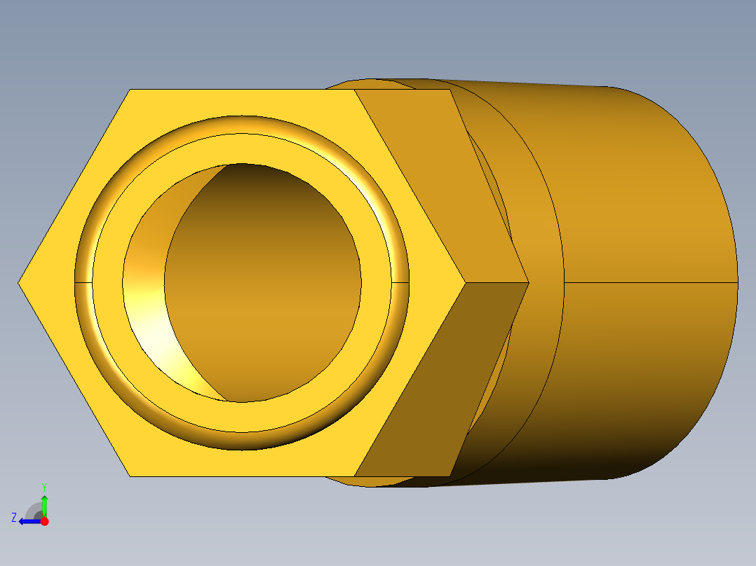 倒齿式工业管接头Beaded Hose Barb 45Deg Elbow Tube to Male Pipe 179HB-10-8右视图