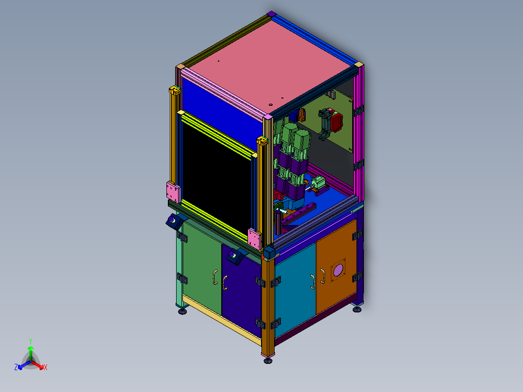 涨紧式内孔密封自动化机构