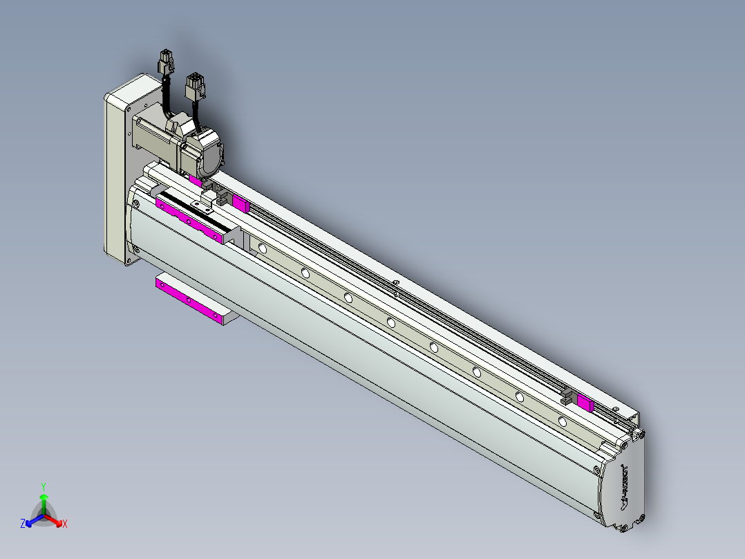威洛博QF12-Lxx-S480-BR-ZP10-C3正等轴测图