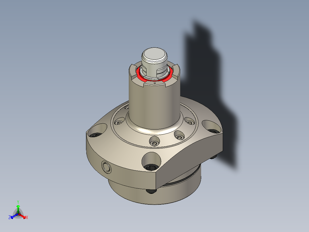 KOSMEKSFA3000-M2A-150-H55多系列多零件图纸模型多系列多零件图纸模型正等轴测图