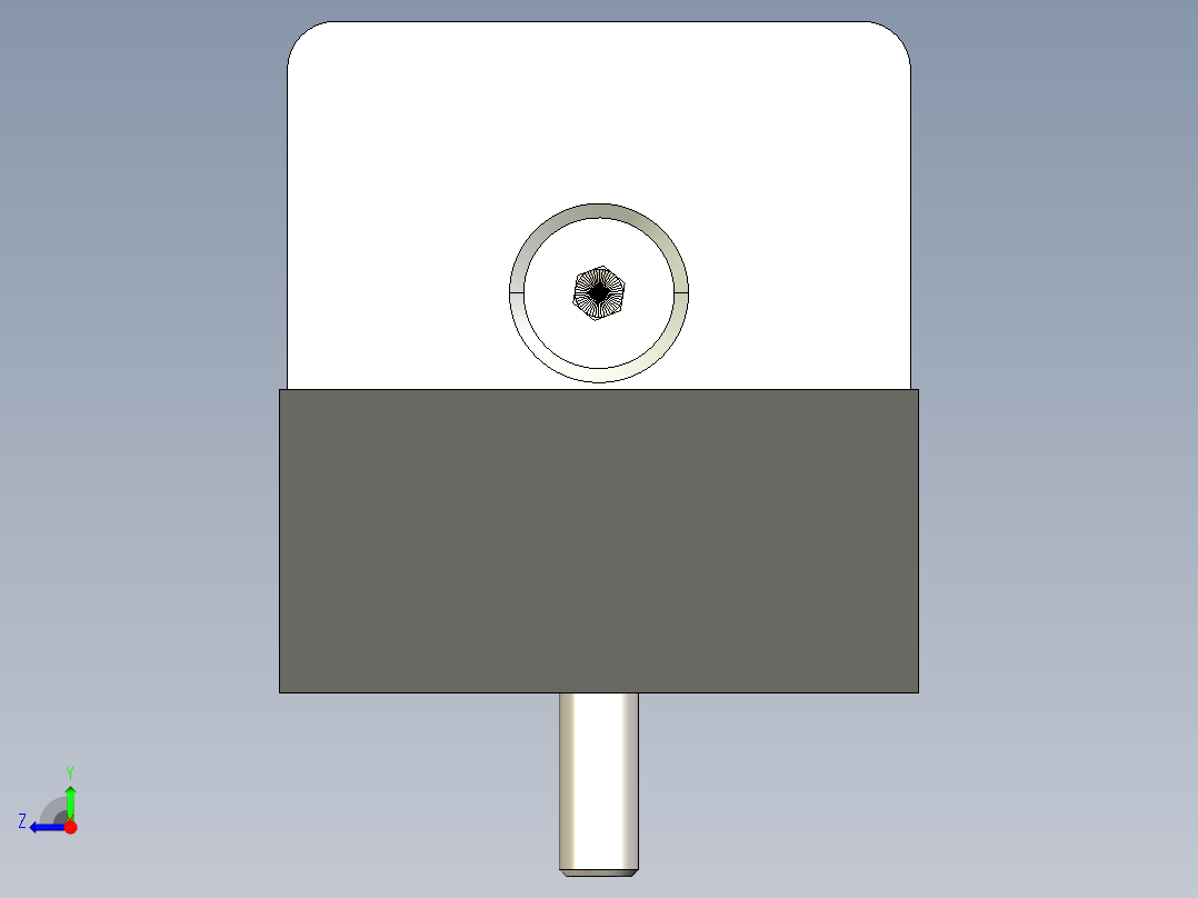 型材-KJN MAGNETIC DOOR STOP 093111右视图