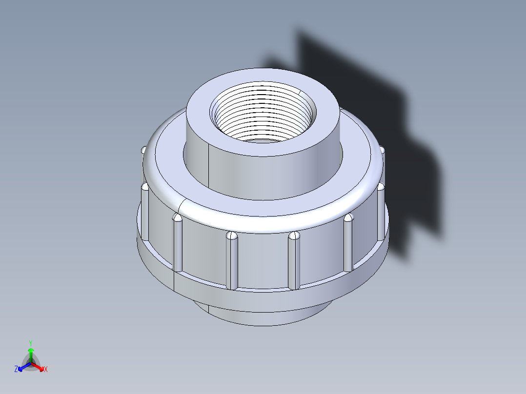 CPVC管件30-Sch80_Union T375_FPTxFPT_9858-375-007_0.75in