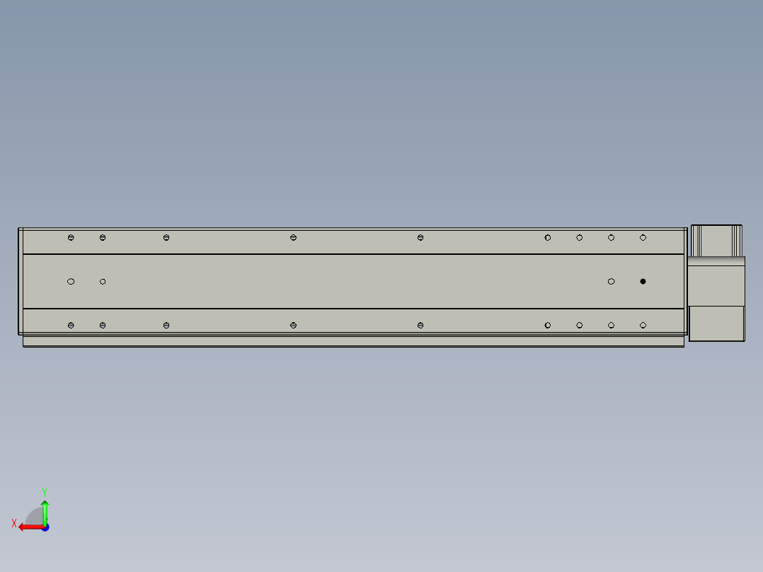威洛博VBF17-S750-BLU后视图