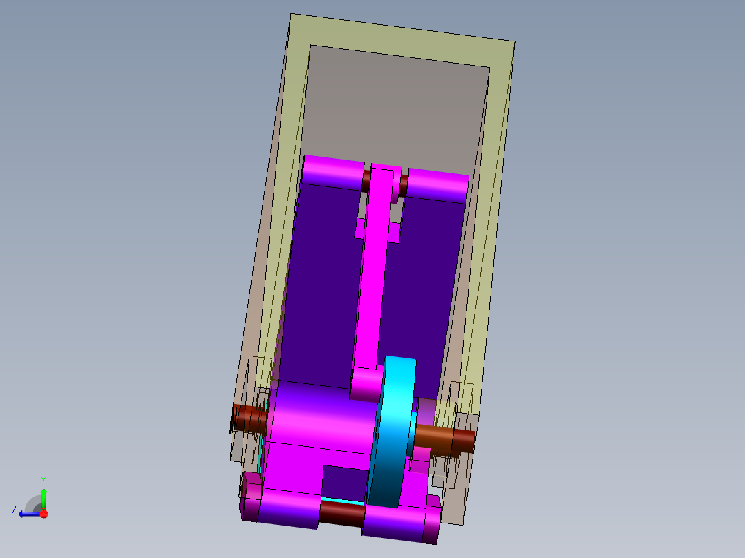 破碎机部件右视图