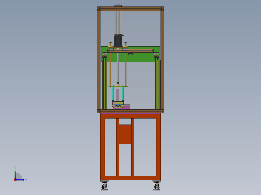 电池外壳送料机sw18可编辑左视图