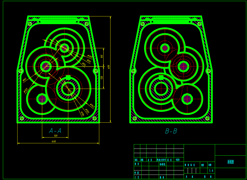 CK6163变速箱设计（设计说明书+12张CAD图纸）