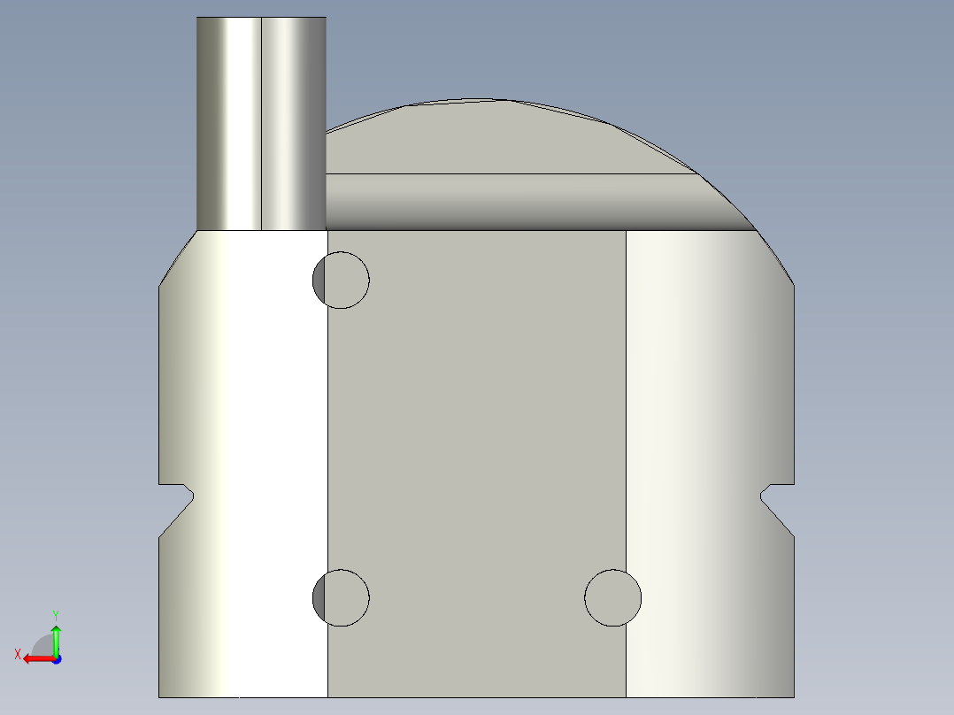 基恩士SL-C64H(G)_kc图纸模型后视图