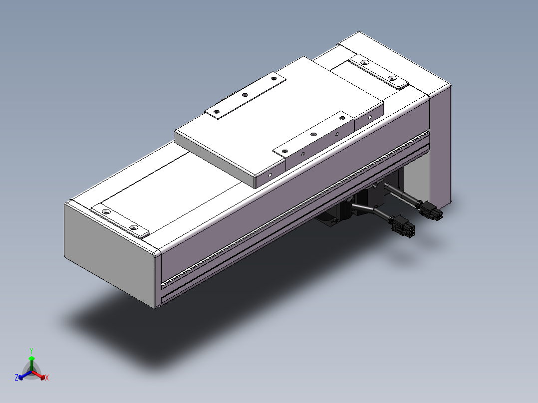精密模组MC140-L05-100-BM-M200-C4正等轴测图