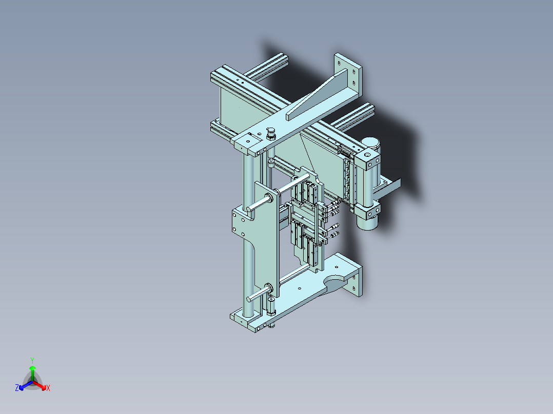 吸盘间距可调的<span style='color: red'>机械手</span>