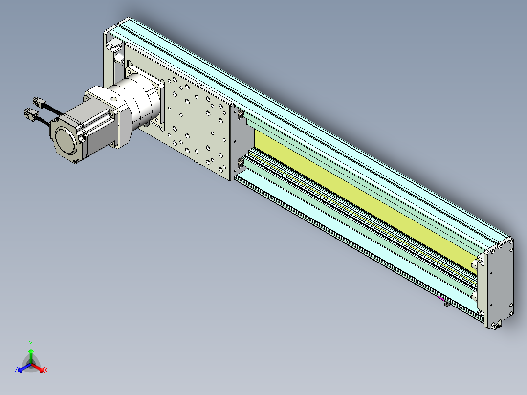 威洛博VG 系列模组VG17-L50π-S600-BC-ZP75B-C3-K正等轴测图