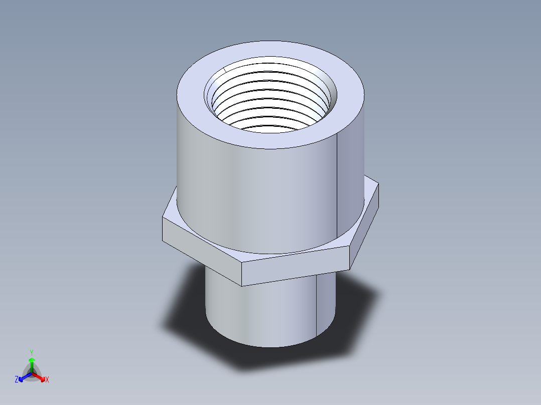 聚氯乙烯配件31-Sch80_PVC-Brass_SPIGxFPT_878-005SS_0.05in