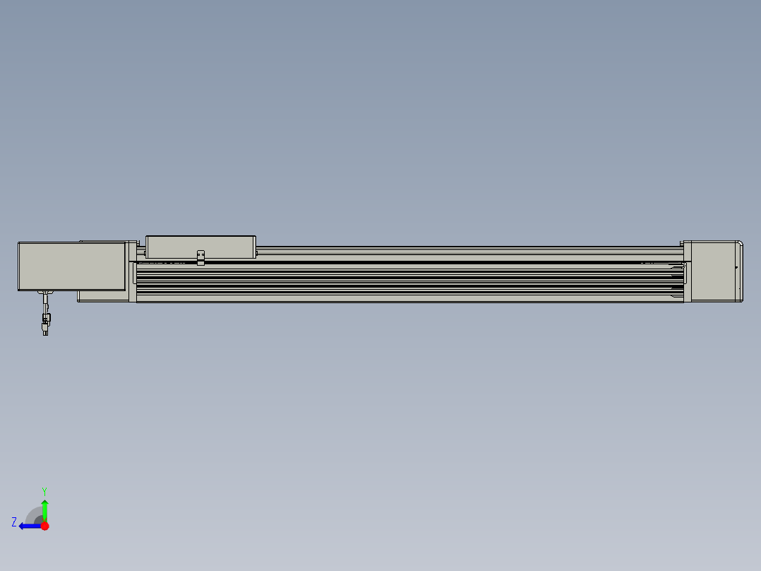 威洛博直线电机模组EB16-L208-S800-BL-ZP75-MS3-5K右视图