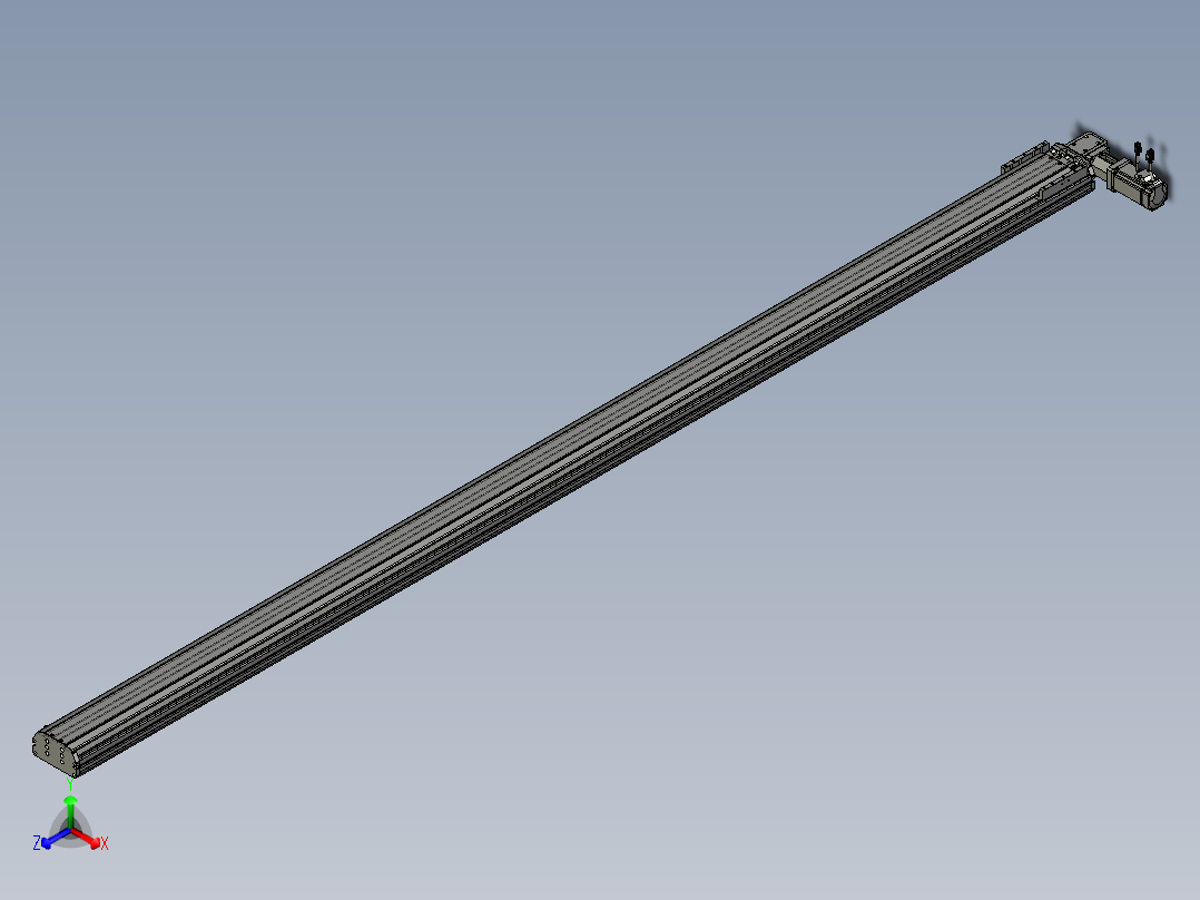 东锦同步带传动-直线滑台模组DH135B-L125-S2950-BL-P400W-C3