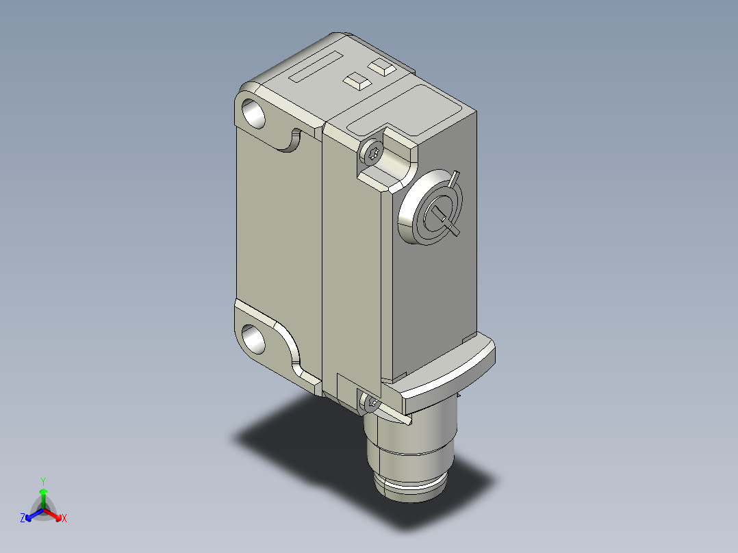 基恩士PZ-G51CN_CP_52CN_CP-R_kc图纸模型