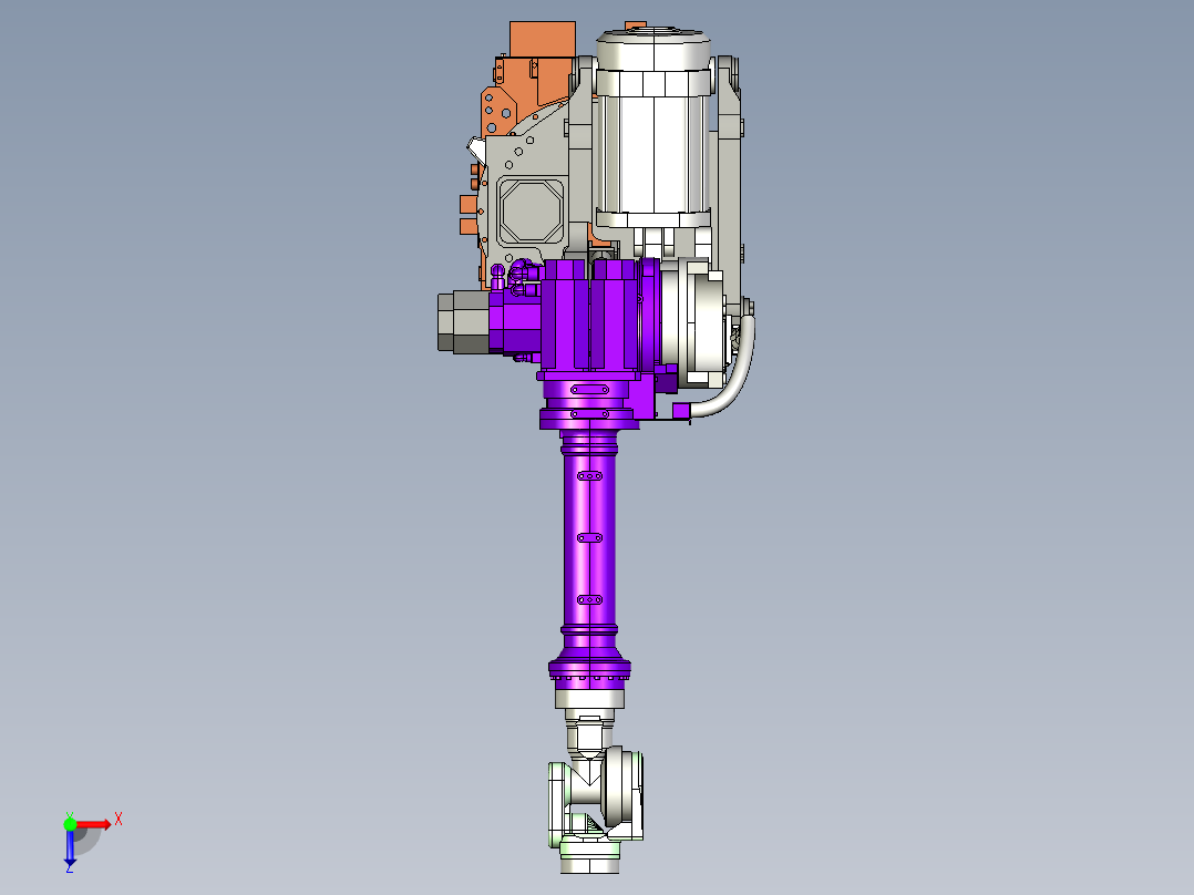 发那科fanuc-430-robot俯视图